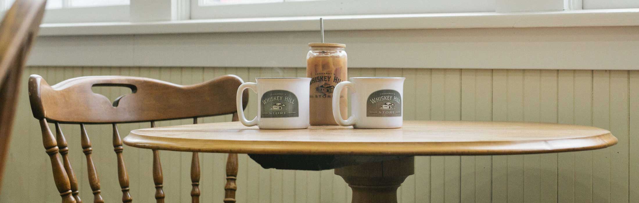 Coffee drinks at Whiskey Hill Store in Hubbard, Oregon Coffee drinks at Whiskey Hill Store in Hubbard, Oregon